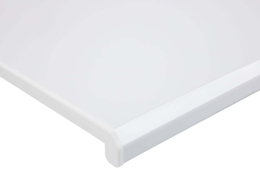 Подоконник DANKE КОМФОРТ - Белый глянец (201-200) - ширина 200мм.