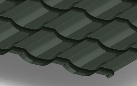 Металлочерепица Трамонтана с покрытием PURETAN®, 0,50 мм, цвет RR 11