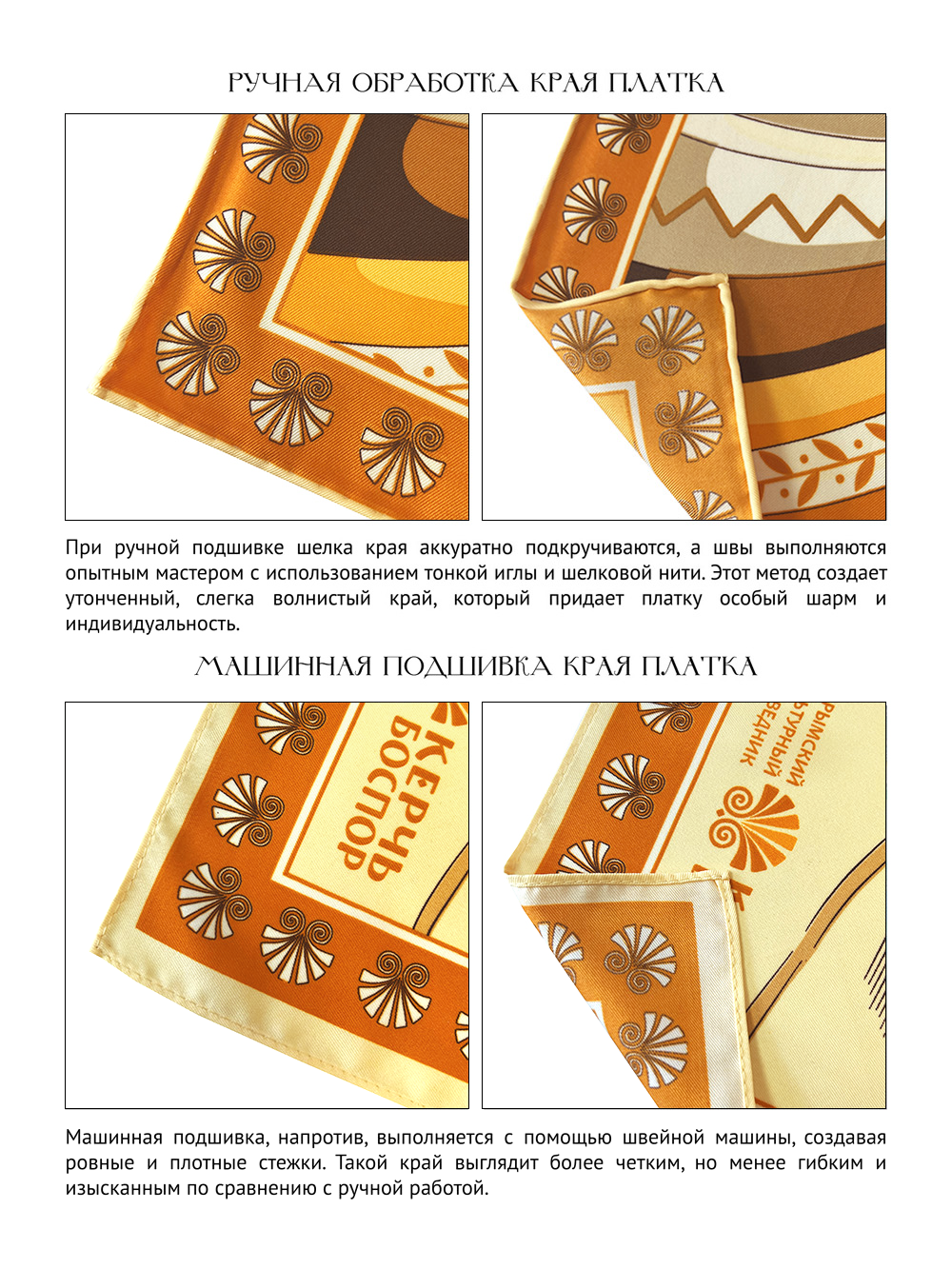 Платок «Колесо времени»