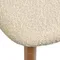 Стул Mod, бежевое букле, ножки цвета орех