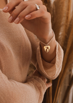 Браслет «Континенты» с позолотой