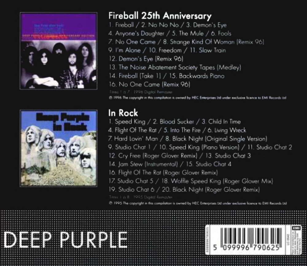 Deep Purple / Fireball 25th Anniversary, In Rock (2CD)