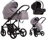 Детская коляска Bebetto Magnum Light 3 в 1 с автокреслом Avionaut Cosmo 02 св.серый
