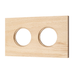 Рамка 2-х постовая, скрытый монтаж, Шедель Форест, дерево, цвет светлый бук BF7-620-110