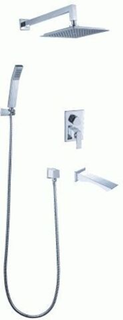 душевая система LEMARK Contest "Тропический дождь" встраиваемая LM5822CW