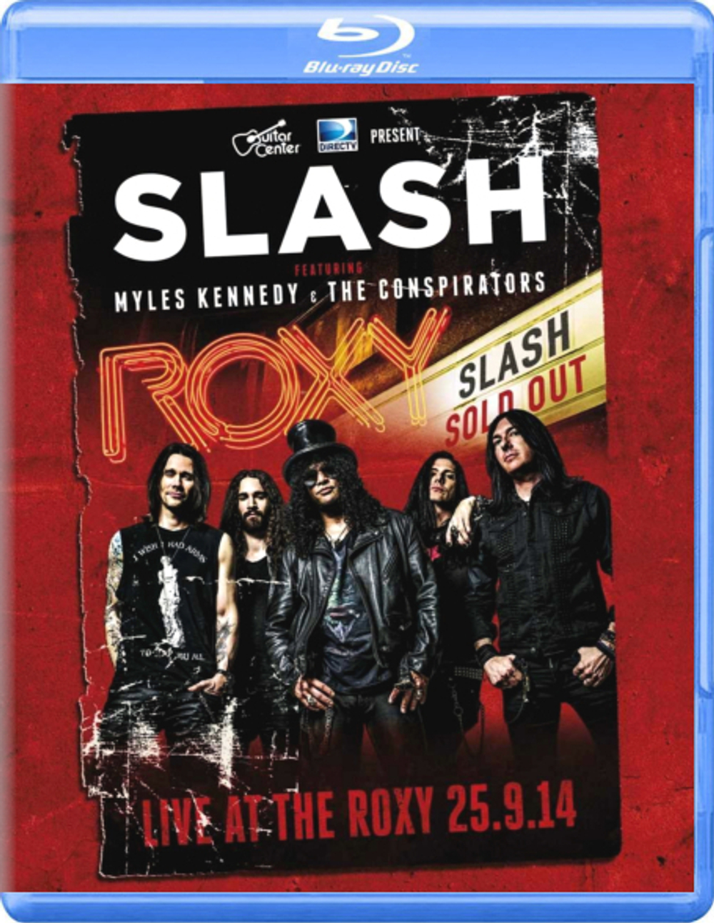 Slash Featuring Myles Kennedy & The Conspirators / Live At The Roxy 25.9.14 (Blu-ray)