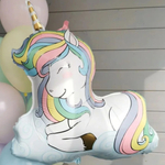 Сет шаров «Единорог на облаках»