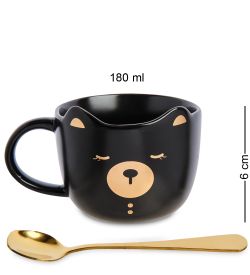 MUG-402/2 Чайная пара «Мишутка»