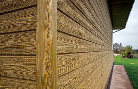 Сайдинг Ю-пласт Хокла HOKLA ВИНТАЖ Охра 0,5м2