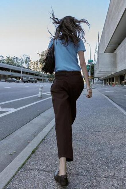 ZARA СВИТЕР С КОРОТКИМИ РУКАВАМИ ИЗ МЯГКОГО ТРИКОТАЖА, ГОЛУБОЙ