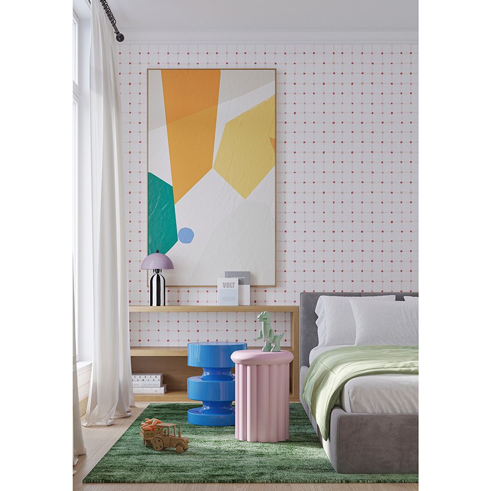 Столик приставной Ingvild, Ø36 см, синий