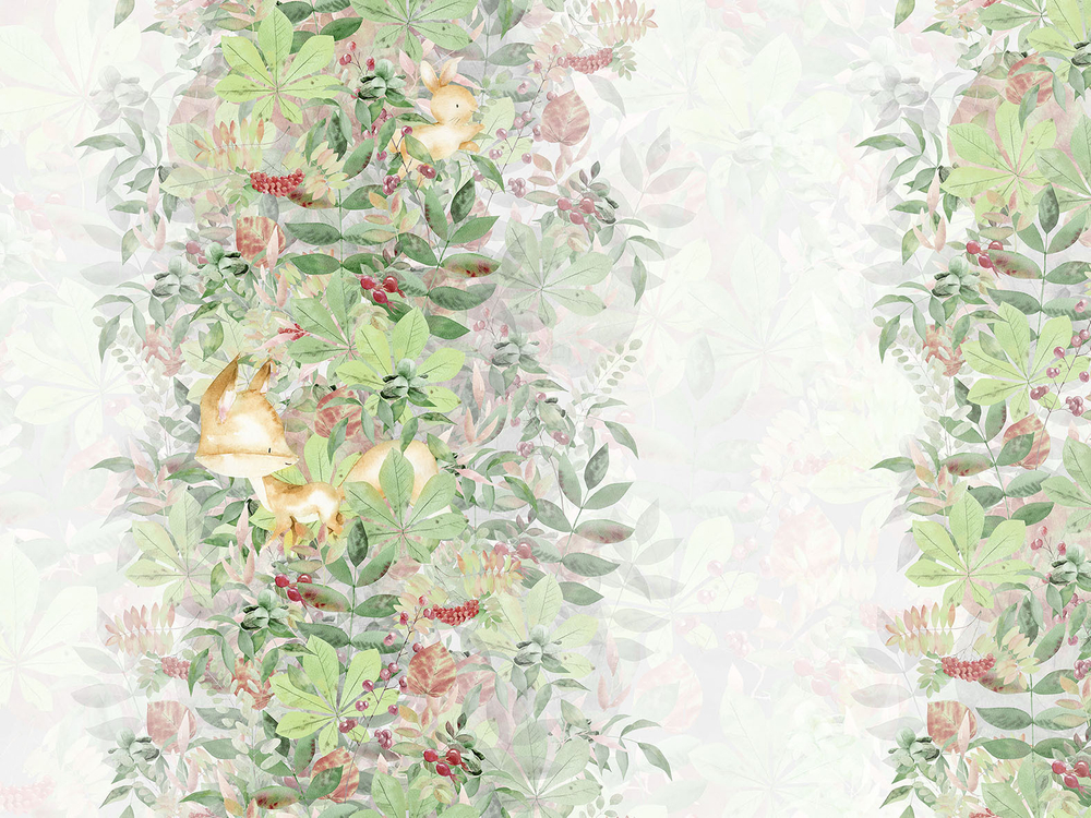 Дизайнерские обои Wall Street Fairy Foxes