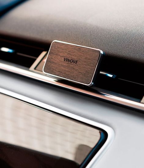 ЛОНДОН темное дерево, дизайнерский ароматизатор для автомобиля Wood London, Vinove