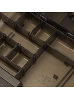 Коробка для приманок двухуровневая Plano Guide Series Two-Tiered Stowaway 460000 Medium Smoke, 11-30 отсеков (1561233)