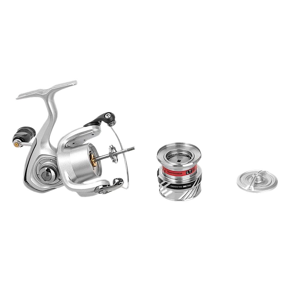 Катушка Daiwa 20 Crossfire LT2500 bb1 (5.3:1) 255г Max10кг 0.06/0.13/0.16/0.23мм-290/190/230/100м 75см/об