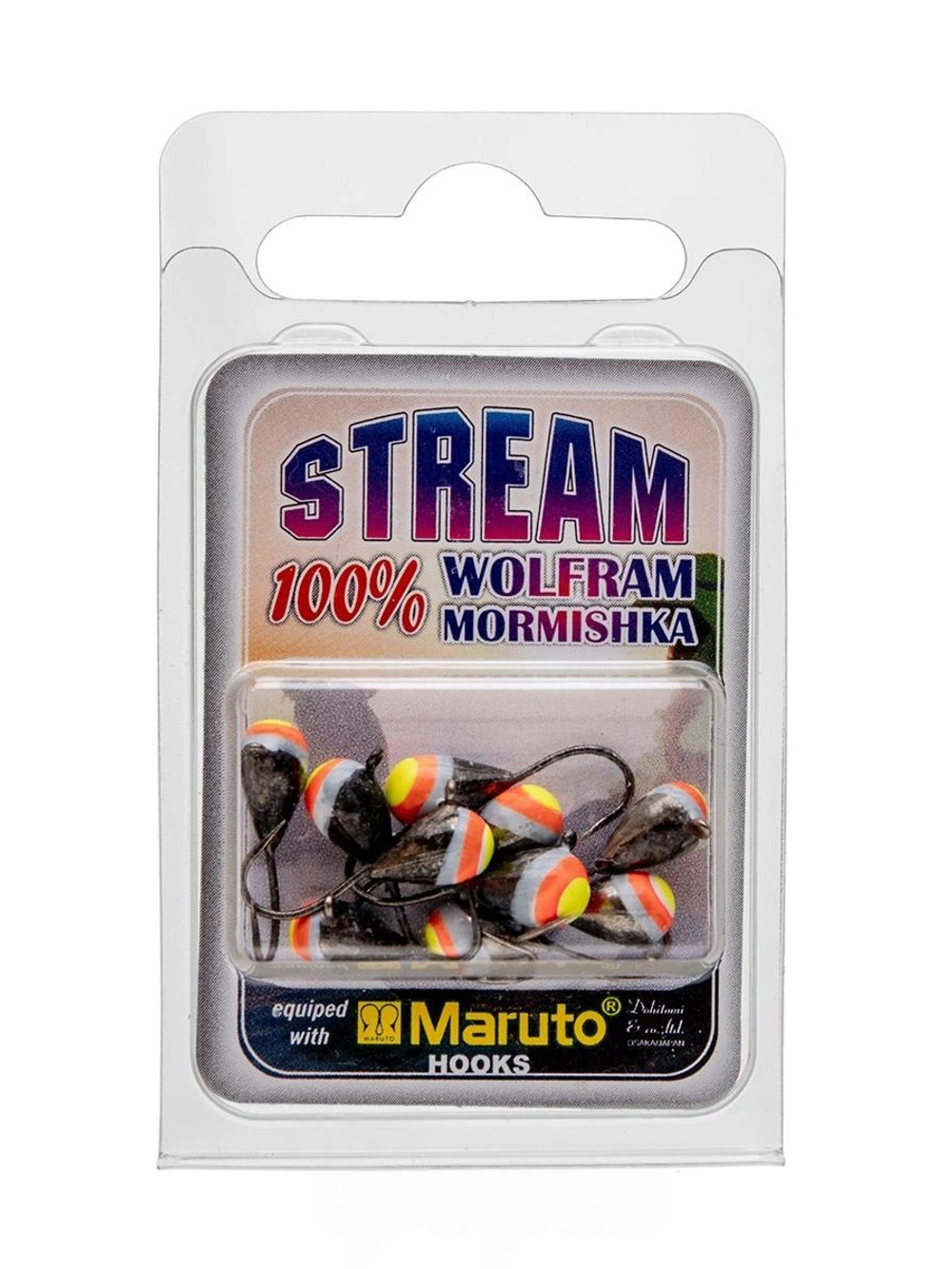 Мормышка рыболовная Nord Waters W с ушком Капля WUCAPL040BL 10шт/уп