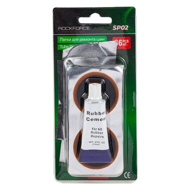 Латки для ремонта шин, комплект 36шт. RockForce RF-SP02