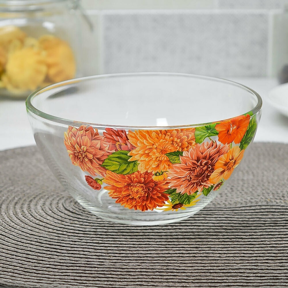 Салатник средний 16см Цветы и ягодки