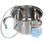 Набор посуды из нержавеющей стали EMMA 3 предмета (3 кастрюли 1,9л, 2,7л, 3,6л), DH14-3