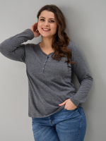 Лонгслив Л-004/темносерый-меланж