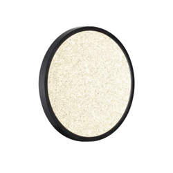 7662/24L MITRA LED SN 555 Светильник пластик/белый/черный LED 24Вт 3000/4000K D300 IP40 OMEGA BLACK