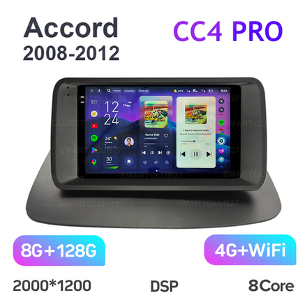 Teyes CC4 Pro 10,2" для Honda Accord 2008-2012