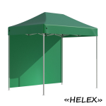 Тент-шатер быстросборный Helex 4321 3х2х3м, полиэстер, зеленый