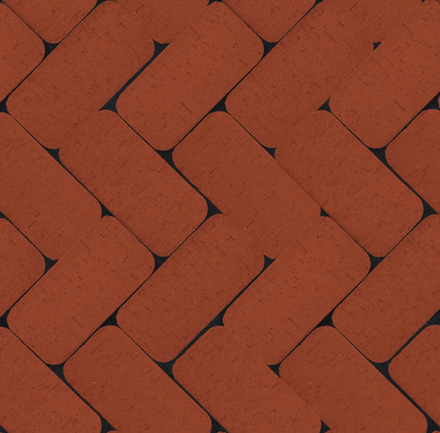 ЛСР, Лондон, классик R, 200x100x50 - Клинкерная тротуарная брусчатка