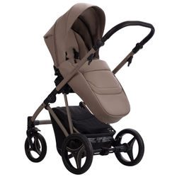 Детская коляска Bebetto Pelpasso Pro 2 в 1 04 Св.бежевая кожа