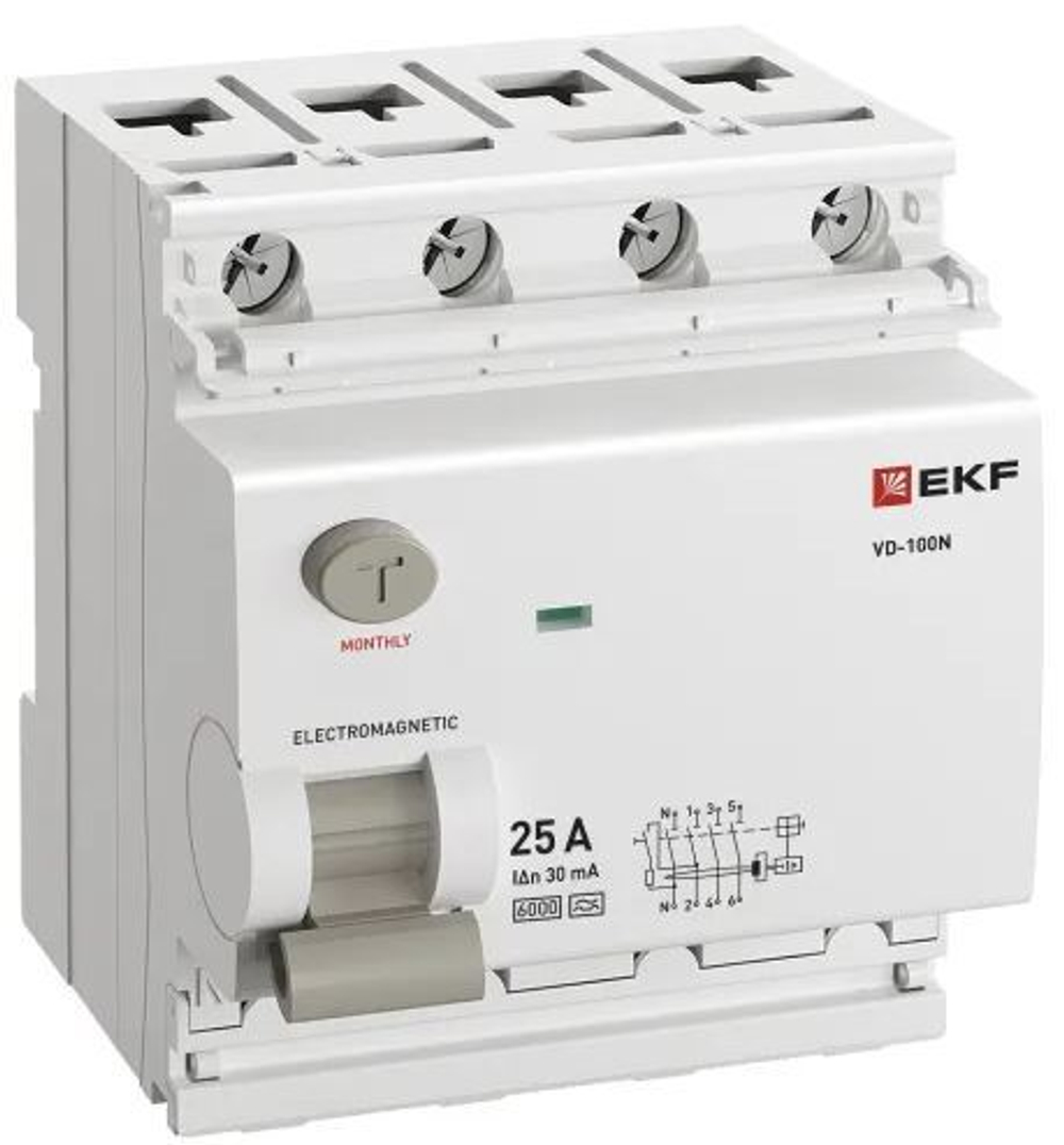 УЗО  EKF E1046MA2530