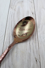 именная ложка