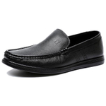 Spider King Cow Leather Casual Shoes Men"s Black