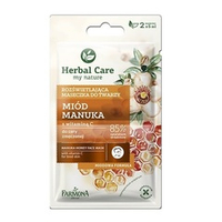 Маска для лица выравнивающая тон Farmona Мед Мануки Herbal Care Manuka honey 2x5мл