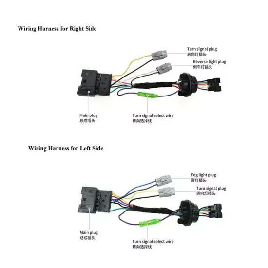 Задние фонари Мини Купер Кантримен R60 Union Jack 2010-2020 V4 type КРАСНЫЕ