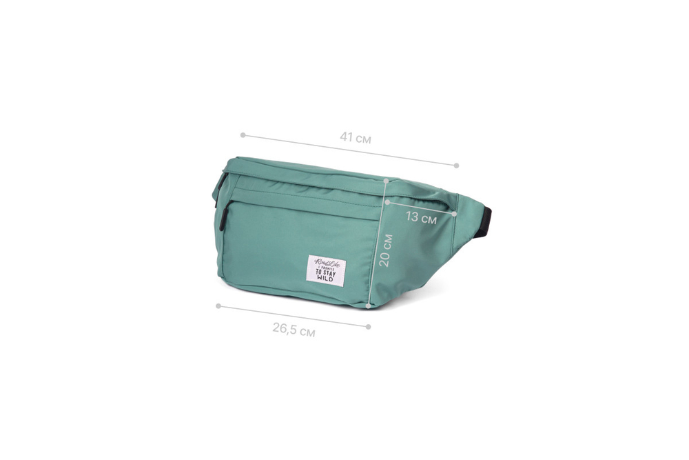 Сумка RoadLike City Go, зеленая