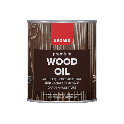 Масло деревозащитное для садовой мебели Premium