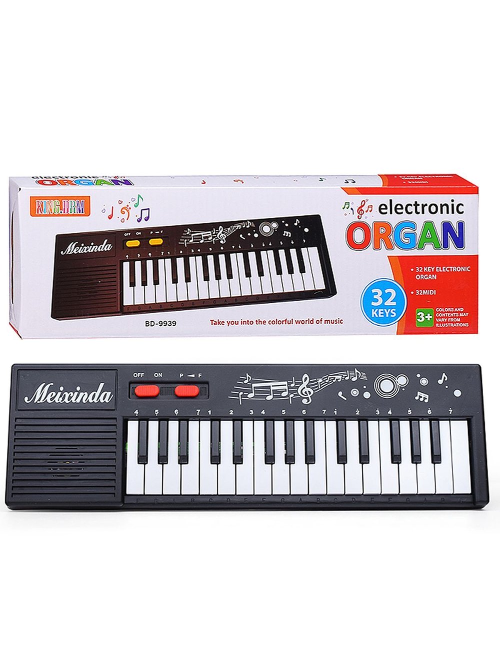 Игрушка музыкальная Ситезатор Мелодии веселые (BD-9939)