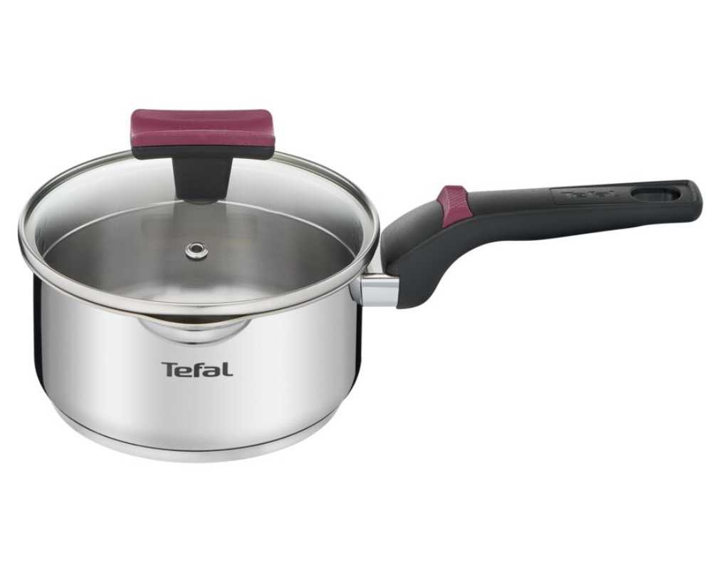 Набор посуды Tefal Cook&Clip 6 предметов 1,5/2,9/5л 16/20/24см G723S674