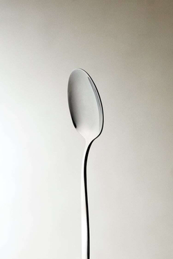 ZARA HOME ДЕСЕРТНАЯ ЛОЖКА С ТОНКОЙ РУЧКОЙ, СТАЛЬНОЙ