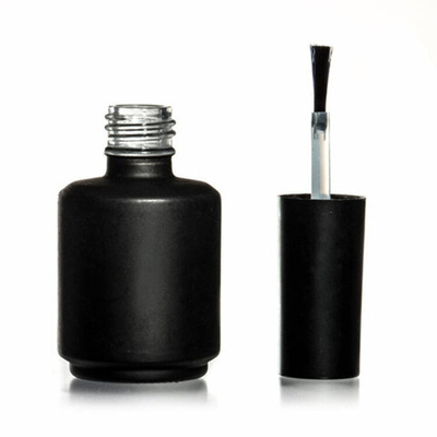 Флакон бочонок черный матовый 15 мл №9105