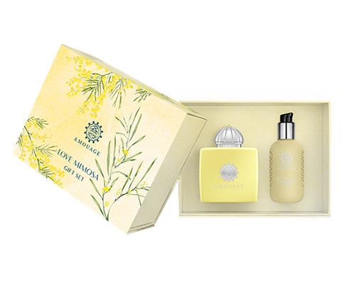 Amouage Love Mimosa woman (Парфюмированная вода 100 мл + Лосьон для тела 100мл)
