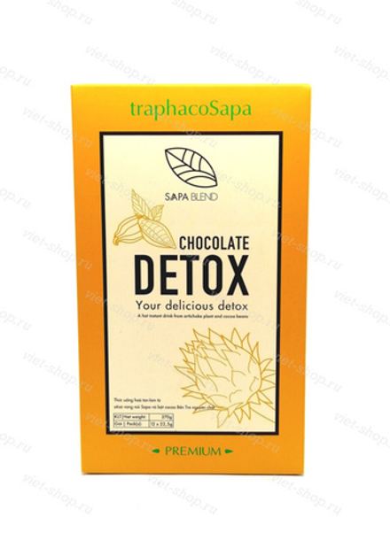 Напиток какао растворимый с артишоком Detox, Sapa Blend, 270 гр.