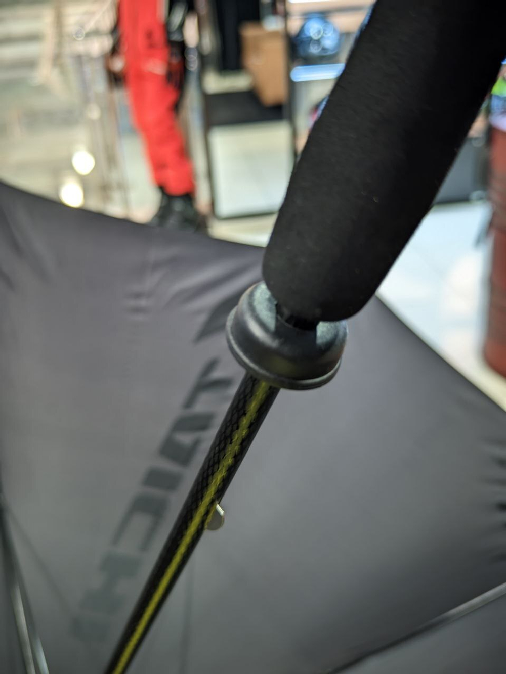 Зонт Taichi CIRCUIT Black/Yellow 130 см