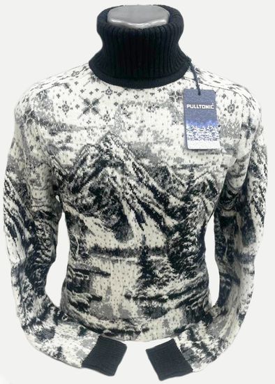 p-p 56-60. Pulltonic из шерсти и кашемира "Хочу в Горы". BATAL