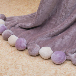 Плед 220x240 Sofi De MarkO Multi-ball кофе Китай шарики