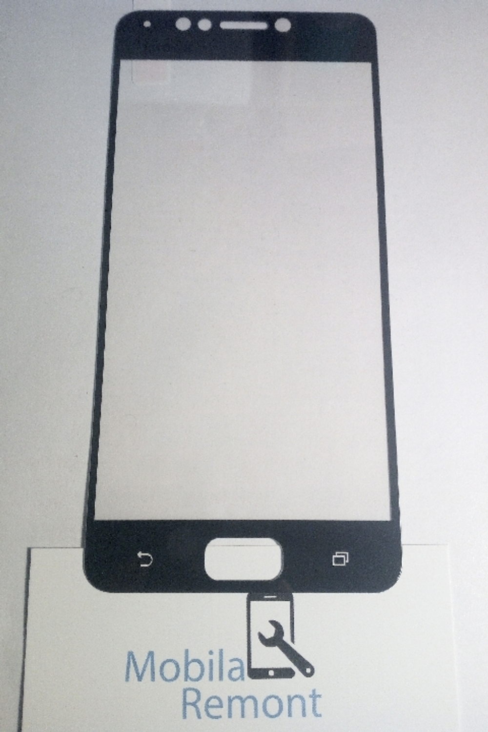 Защитное стекло "С рамкой" для Asus ZC520KL (ZenFone 4 Max) Черное
