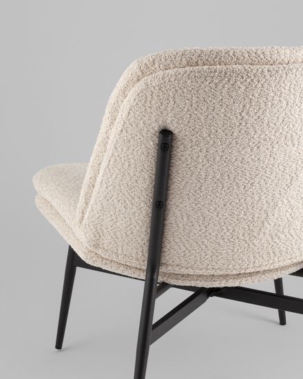 Кресло лаунж Tail кремовый