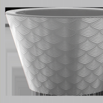 Кашпо для цветов пластиковое 5л d-23 см «Флейк» Мокко (фольга)