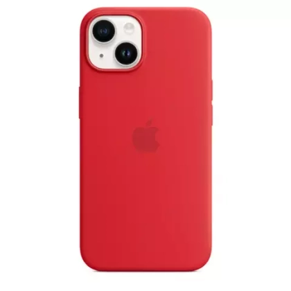 Чехол силиконовый для IPhone 14 Plus Red (MM2C3FE/A)