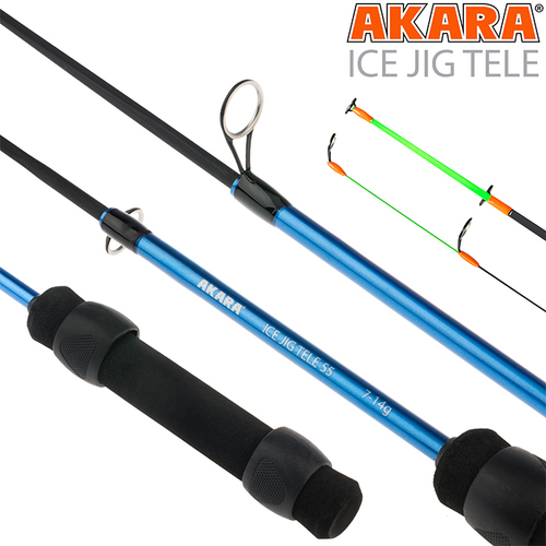 Удочка зимняя Akara 2 колена Akara Ice Jig Tele 14 гр. 55 см